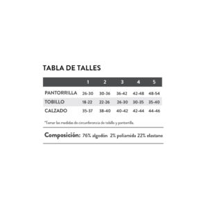 COMPRESSION FOR SPORTS 3/4 UNISEX 15-20mmHg - Imagen 2